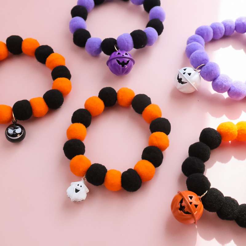 ペット用首輪 ハロウィンお散歩アクセサリー