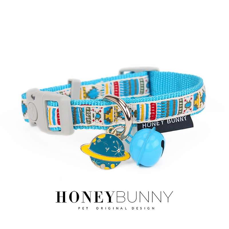 ペット用首輪 宇宙探検隊の首輪