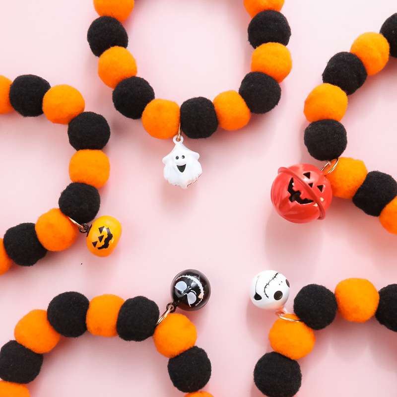 ペット用首輪 ハロウィンお散歩アクセサリー