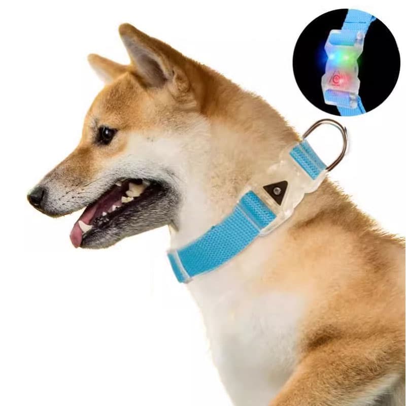 ペット用首輪 安心発光ドッグカラー